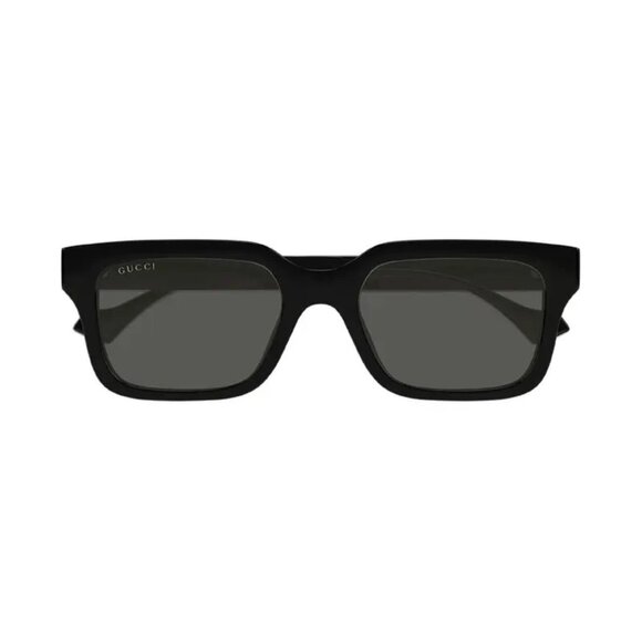 NEW GUCCI SUNGLASSES GG1732SK 001 BLACK MEN SQUARE EYEWEAR - Picture 2 of 3